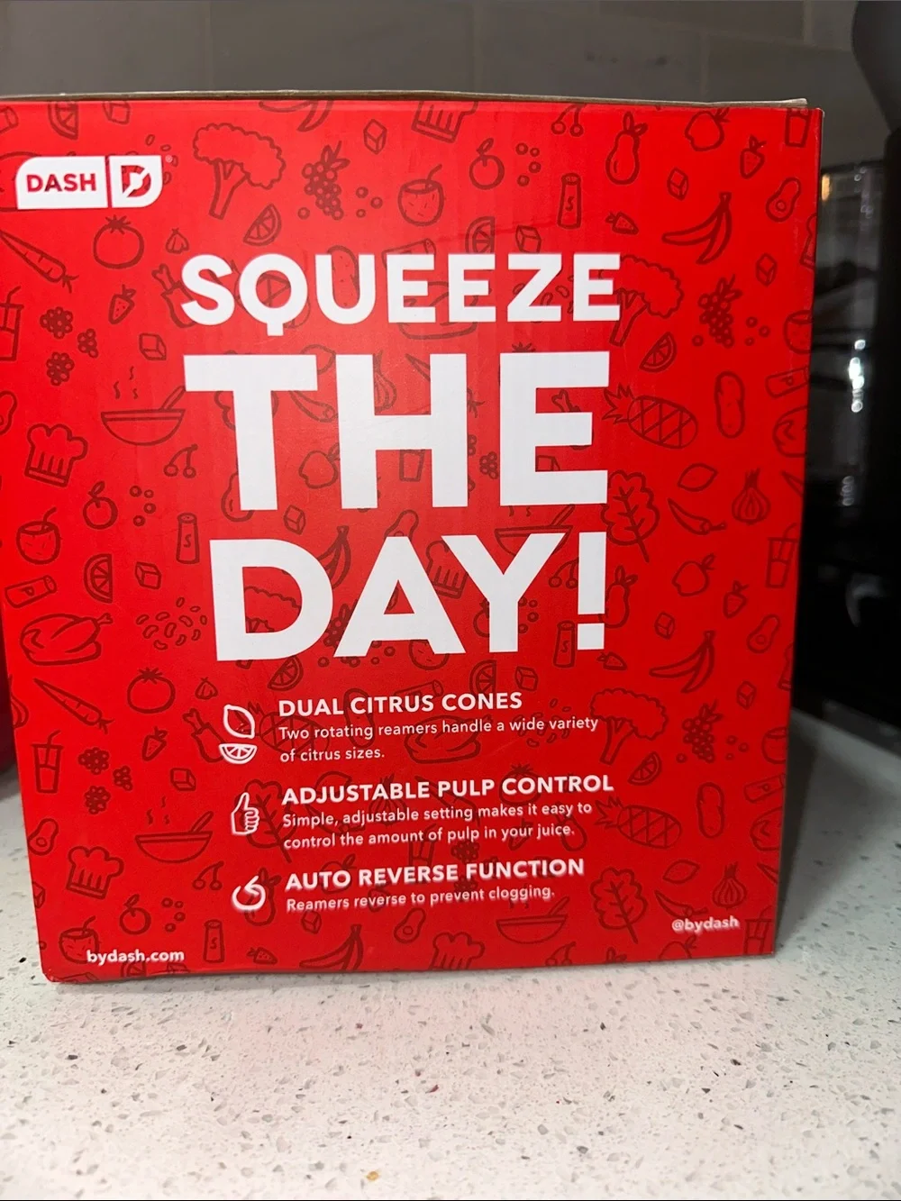 Ash Red Citrus Juicer Box - Squeeze The Day
